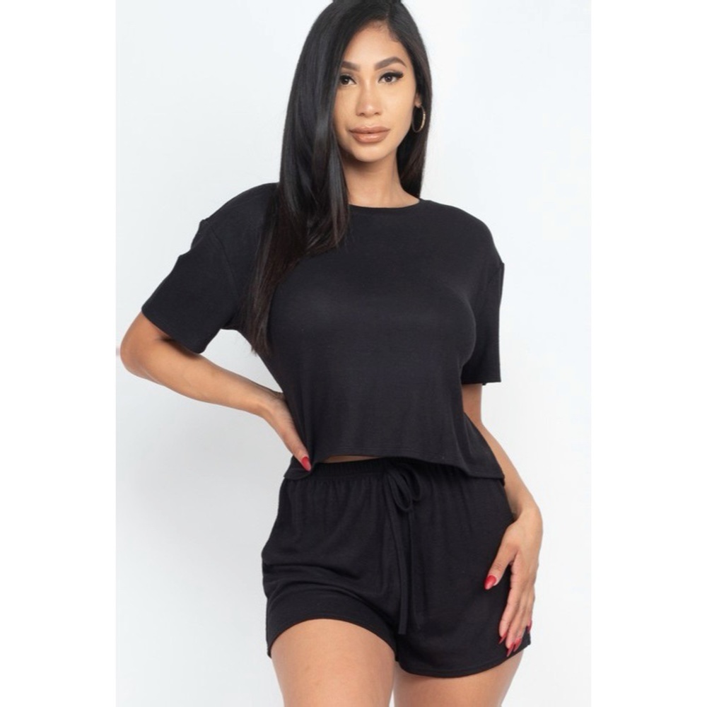 Black Lounge Set